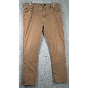 AG Adriano Goldschmied Everett Slim Straight Khaki‎ Pants Men's 40x32